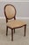Age: C.2004 Details: Solid Mahogany Frames Leather Seats & Back Upholstered Very Back Sides Fine Carved Details High...