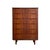 Danish Tallboy Chest in Teak, 1960s For Sale - Image 9 of 9