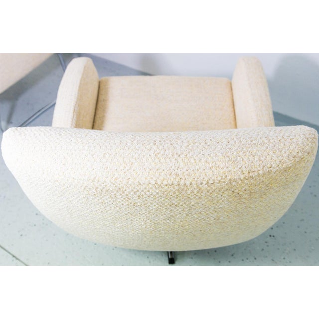 Metal Vintage Swivel Armchair, Germany, 1970s For Sale - Image 7 of 12