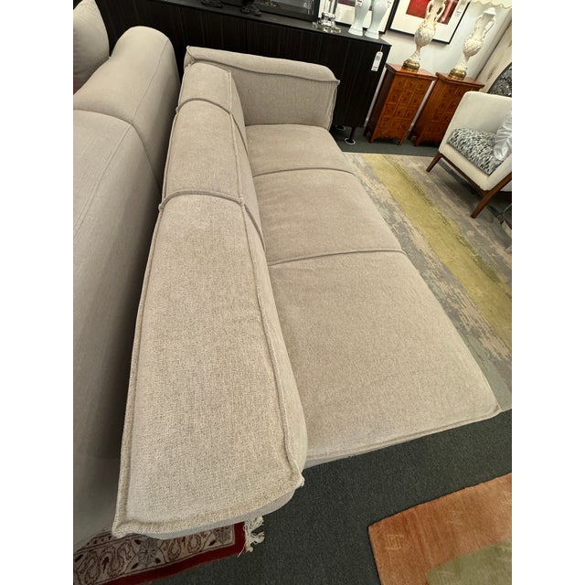 Beige Mauro Lipparini for Bonaldo Peanut B Modular Sofa For Sale - Image 8 of 12
