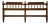 High End Solid Hard Rock Maple Colonial Early American Style King Size Spindle Headboard For Sale