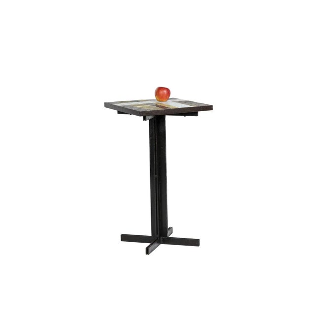 Vintage Pedestal Table, 1950s For Sale - Image 6 of 7