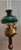 English C Gray Chandlers 1882 Scotland Green Cased Glass Brass Gimble Wall Mount Lamp For Sale - Image 3 of 18