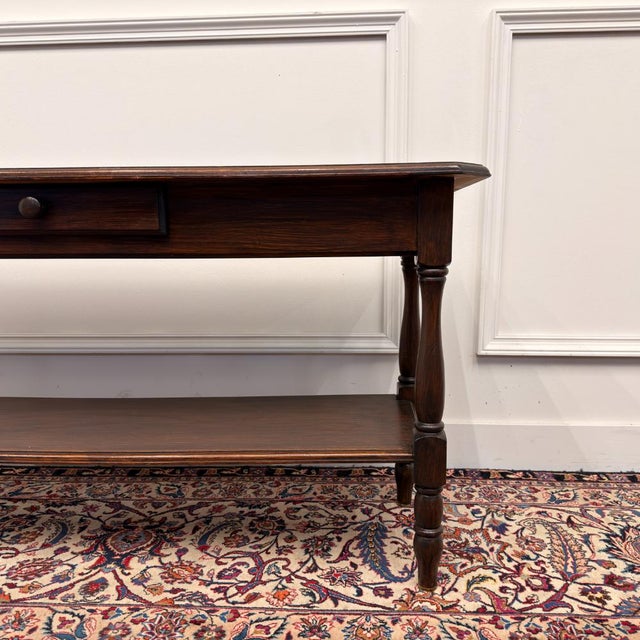 Wood Antique 19th Century French Drapery Table For Sale - Image 7 of 11