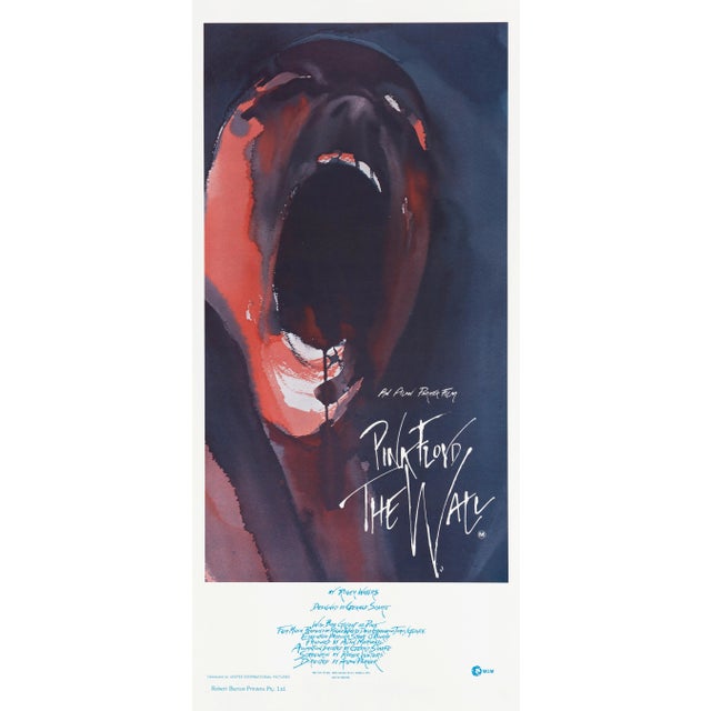 Pink Floyd "The Wall" Original Vintage Movie Poster, Australian, 1982 For Sale - Image 4 of 4