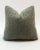 A plush and comfy pair of grey faux fur 20" custom pillows. Knife edge, zipper closure with down feather inserts. A great...