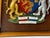 Late 20th Century British Heraldic Armorial Shire Coat Arms of Chester Plaster Wall Sculpture in Cas For Sale - Image 10 of 11