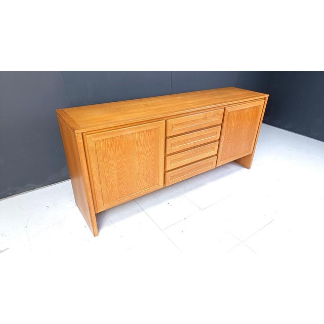 Wood Vintage Oak Sideboard, 1960s For Sale - Image 7 of 12
