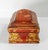 Red 19th Century English or French Red Lacquer Gilt Chinoiserie Sewing Box For Sale - Image 8 of 16