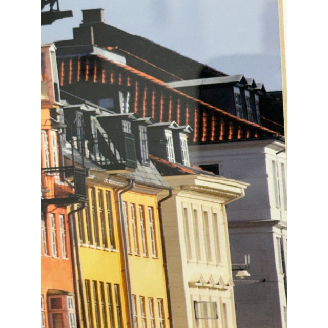 Color Photography Colorful Homes of Denmark Print, Framed For Sale In San Francisco - Image 6 of 12