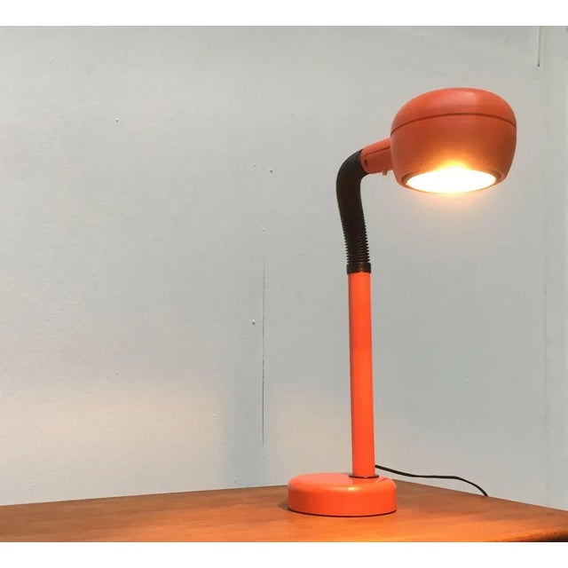 Swedish Space Age Cobra Table Lamp from Fagerhult For Sale - Image 17 of 18