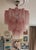 Colorful Murano Chandeliers in Pink Marbled Glass, Set of 2 For Sale - Image 9 of 11