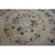 1920s Antique Beige Bouquets Roses Folk Art American Hooked Cotton Round Rug For Sale - Image 4 of 9