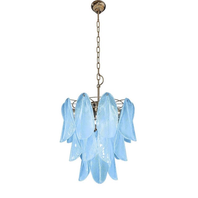 Italian Murano Glass Chandeliers, 1970s, Set of 3 For Sale - Image 9 of 16
