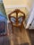 Cornflower Blue Antique English Mahogany Dining Table & 14 Chairs, Expands to Seat 14 For Sale - Image 8 of 18