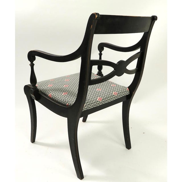 1940s Vintage Hitchcock Style Arm Chair Chairish