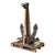 Industrial Industrial Black Iron Anchor, 1950s For Sale - Image 3 of 4