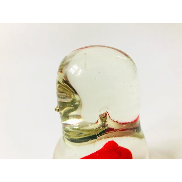 Contemporary Vintage Art Glass Bird For Sale - Image 3 of 6