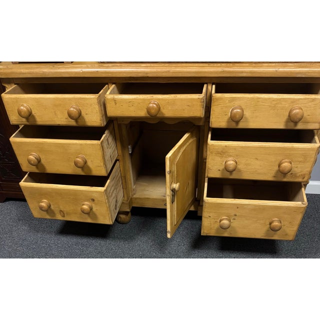 19th Century English Pine Dresser Base For Sale - Image 11 of 12