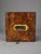 English Victorian Burr Walnut Table Cabinet With Brass Inlay and Bramah Lock For Sale - Image 10 of 10