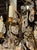 Early 20th Century Vintage French Maison and Bagues Bronze and Rock Crystal Chandelier For Sale - Image 5 of 7