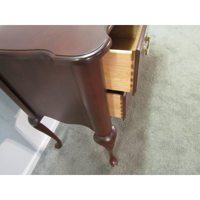 Wood 1990s Harden Solid Cherry Queen Anne Sideboard For Sale - Image 7 of 9