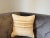Ivory Turkish Hemp Pillow, Ivory Taupe Multi-Stripe Cushion, Handwoven Anatolian Pillow With Insert, 16x16 In For Sale - Image 8 of 8