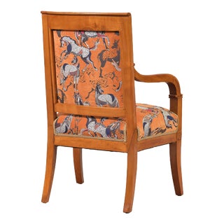 Seating Set in Cherry Wood, France, 1810s, Set of 5 For Sale