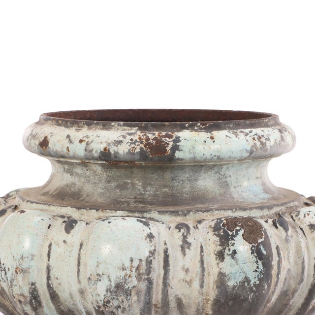 Late 19th Century French Cast Iron Tabletop Urn, C. 1890 For Sale - Image 5 of 8