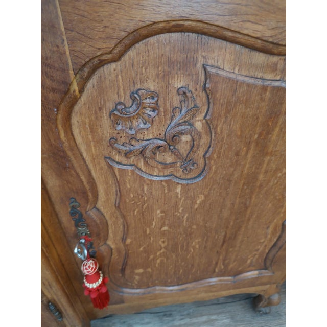 French Oak Triple Sideboard For Sale In Portland, OR - Image 6 of 13