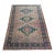 Hand Woven Embroidery Vintage Floor Kilim -11' 6'' X 6' For Sale