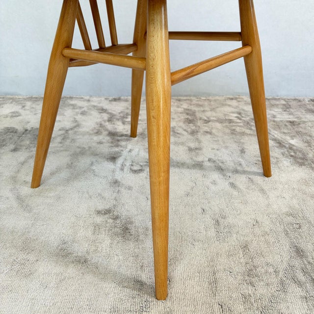 Elm and Beech 391 Dining Chairs by Lucian Ercolani for Ercol, 1980s, Set of 4 For Sale - Image 13 of 16