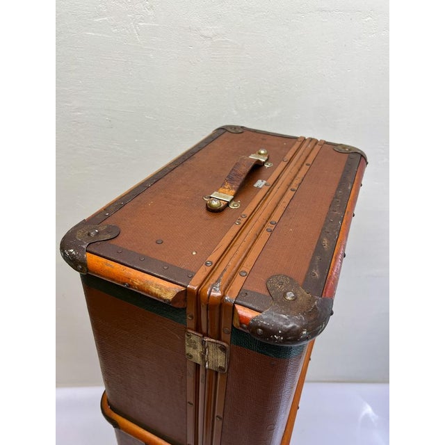 Large Trunk by Leder Schüler Hamburg, 1960s For Sale - Image 16 of 18