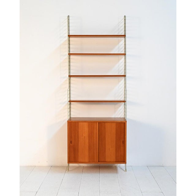 String Bookcase by Nisse Strinning, 1950s For Sale - Image 3 of 10