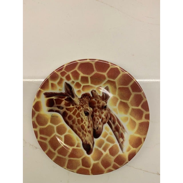 African 1980s Limoge Plates For Sale - Image 3 of 5