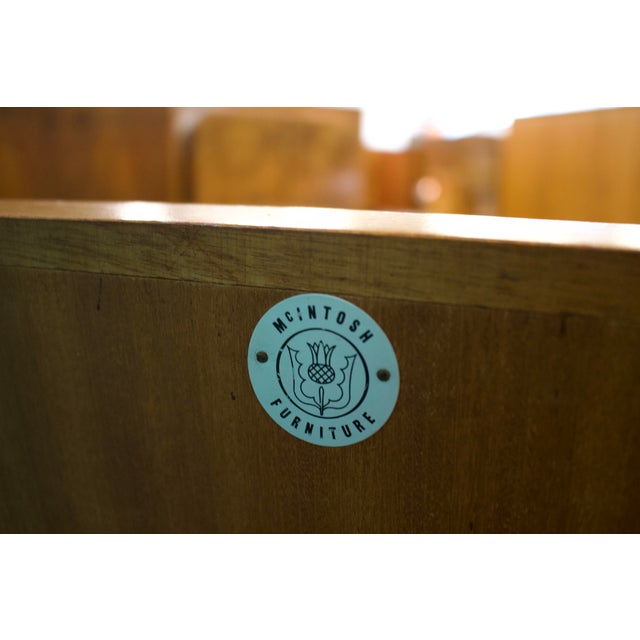 Mid-Century Modern Dressing Table in Teak Veneer from McIntosh, 1960s For Sale - Image 9 of 10