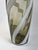 Glass Mid-Century Modern Empoli Floor Vase in Smoked and White Striped Glass, Italy, 1960s For Sale - Image 7 of 11