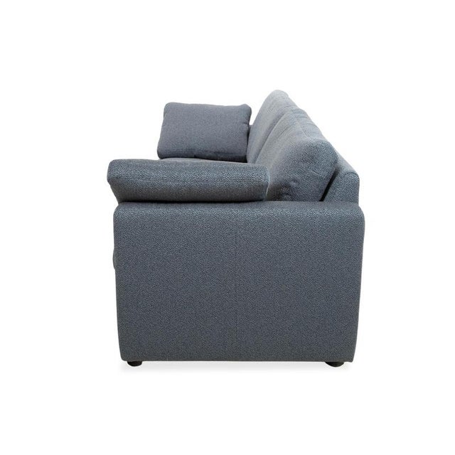 Two-Seater Sofa in Blue Fabric from COR For Sale - Image 10 of 11