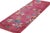Rug & Kilim Rug & Kilim’s Chinese Art Deco Style Runner Rug in Pink With Floral Patterns For Sale - Image 4 of 7