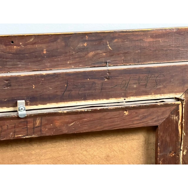 Antique Early 20th Century Oil on Canvas Painting “Spectacle Bridge” Signed Arthur Davis Lower Left For Sale In Boston - Image 6 of 12