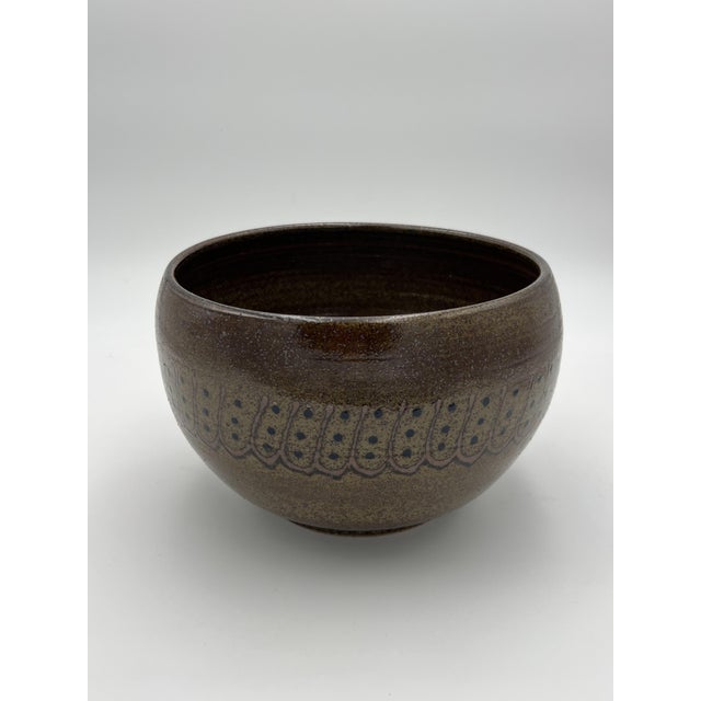 1960s Ceramic Bowl by Töpferei Handarbeit Wagner, 1960s For Sale - Image 5 of 5