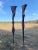 Metal Welded Steel Sculptures (After Serra), a Pair For Sale - Image 7 of 18