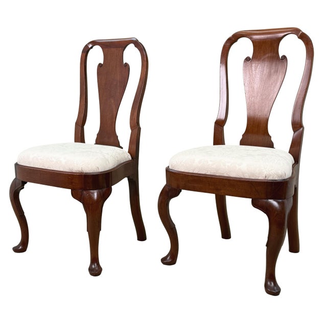 Antique Walnut Side Chairs, 1710, Set of 2 For Sale - Image 13 of 13
