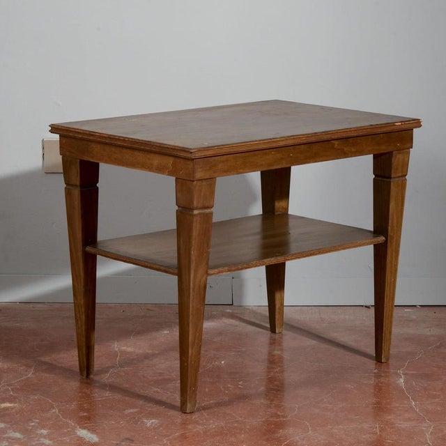 Low Coffee Table with Double Top, 1940s For Sale - Image 12 of 18