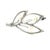 Japanese 1990s Mikimoto Estate Akoya Pearl Brooch Pin Sterling Silver For Sale - Image 3 of 12