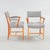 A set of four model 695 armchairs designed by Josef Frank in 1935 for Svenskt Tenn. These sit somewhere between a dining...