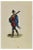 Auguste Wahlen, Japanese Soldier, Lithograph, 1844 For Sale