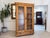 Antique Bookcase/Display Cabinet Dimensions: Height x Width x Depth 190 x 120 x 40 cm. For sale is an antique farmhouse...