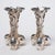 Christofle Pair Vintage Christofle Silver-Plate Radish Bud Vases | French Art Nouveau Style For Sale - Image 4 of 9
