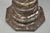 Stone Vintage Italian Empire Style Purple Brown Marble Column Pedestal Plant Stand For Sale - Image 7 of 12